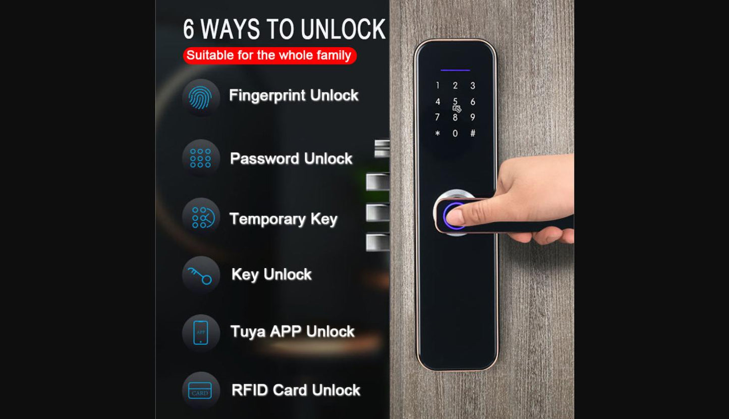 HXR3-Cerradura Inteligente WiFi NidoSmart | Sin llaves, sin preocupaciones